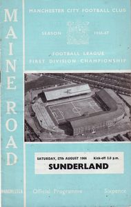 /sunderland home 1966 to 67 prog